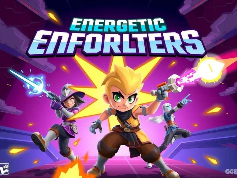 Energetic Enforcers Game Cover
